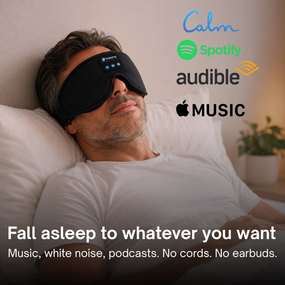 SnoozeSound™ 3D Bluetooth Sleep Mask