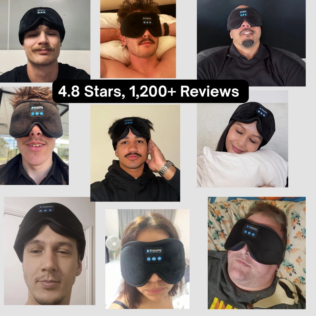 SnoozeSound™ 3D Bluetooth Sleep Mask
