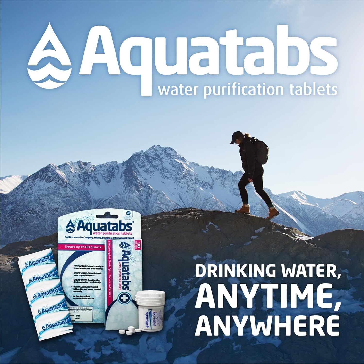 Aquatabs™ Emergency Water Purification Tablets