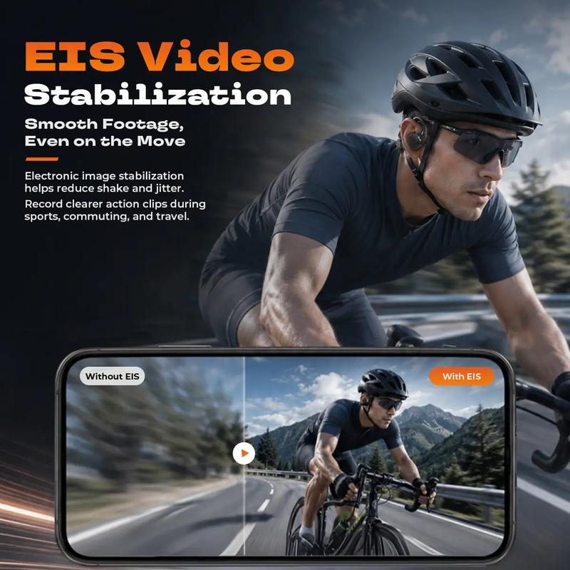 Oreno Vision™ – AI Camera Bone Conduction Headset