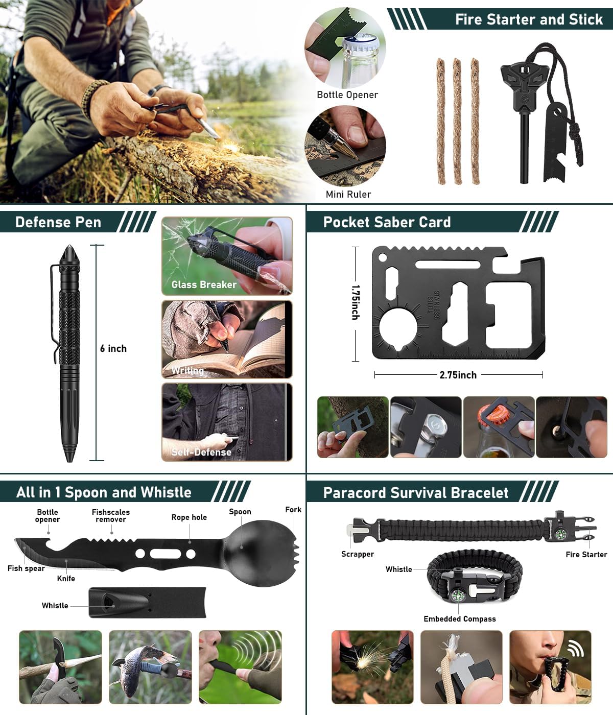 262-in-1 Emergency Survival & First Aid Kit