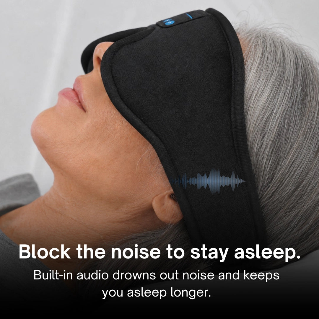 SnoozeSound™ 3D Bluetooth Sleep Mask