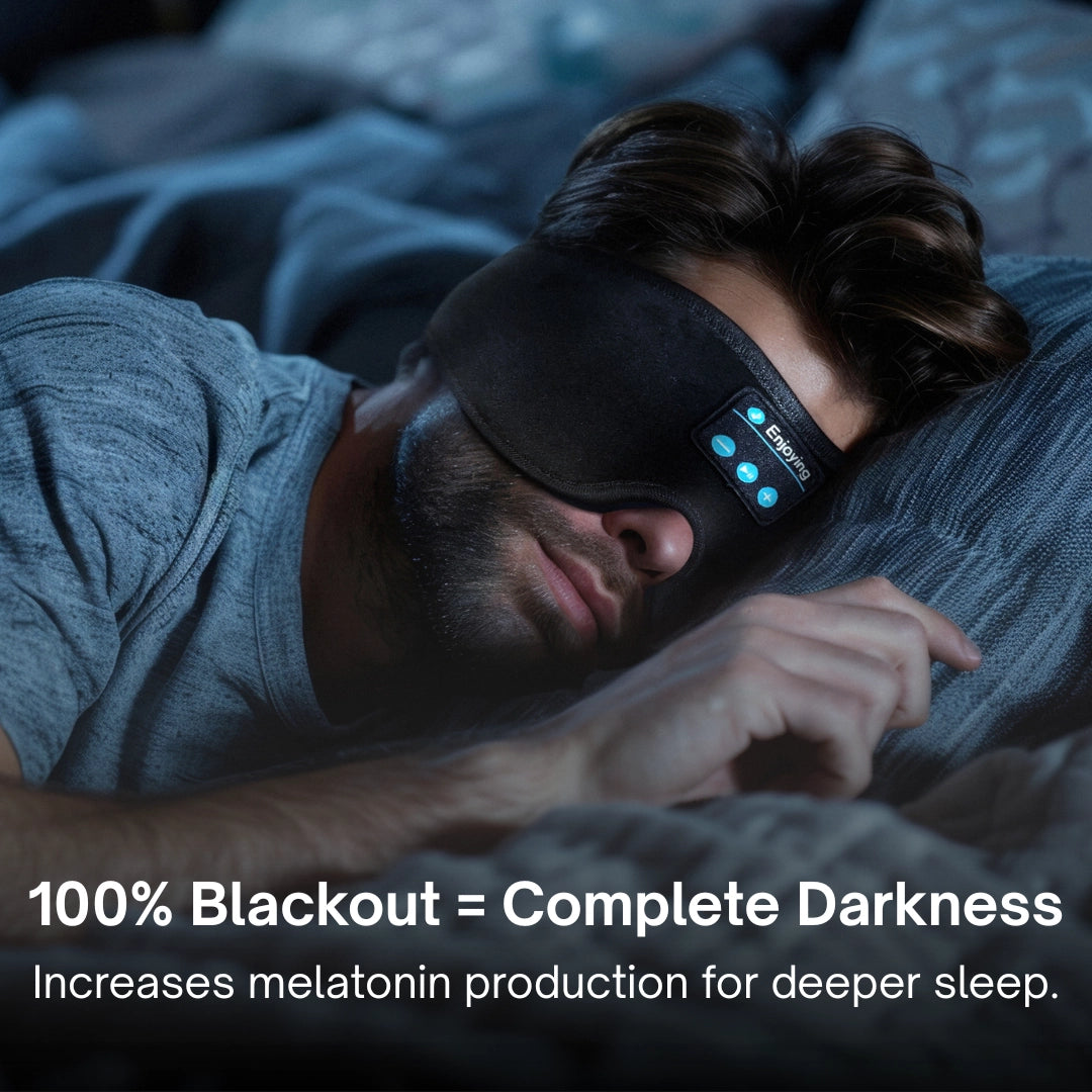 SnoozeSound™ 3D Bluetooth Sleep Mask