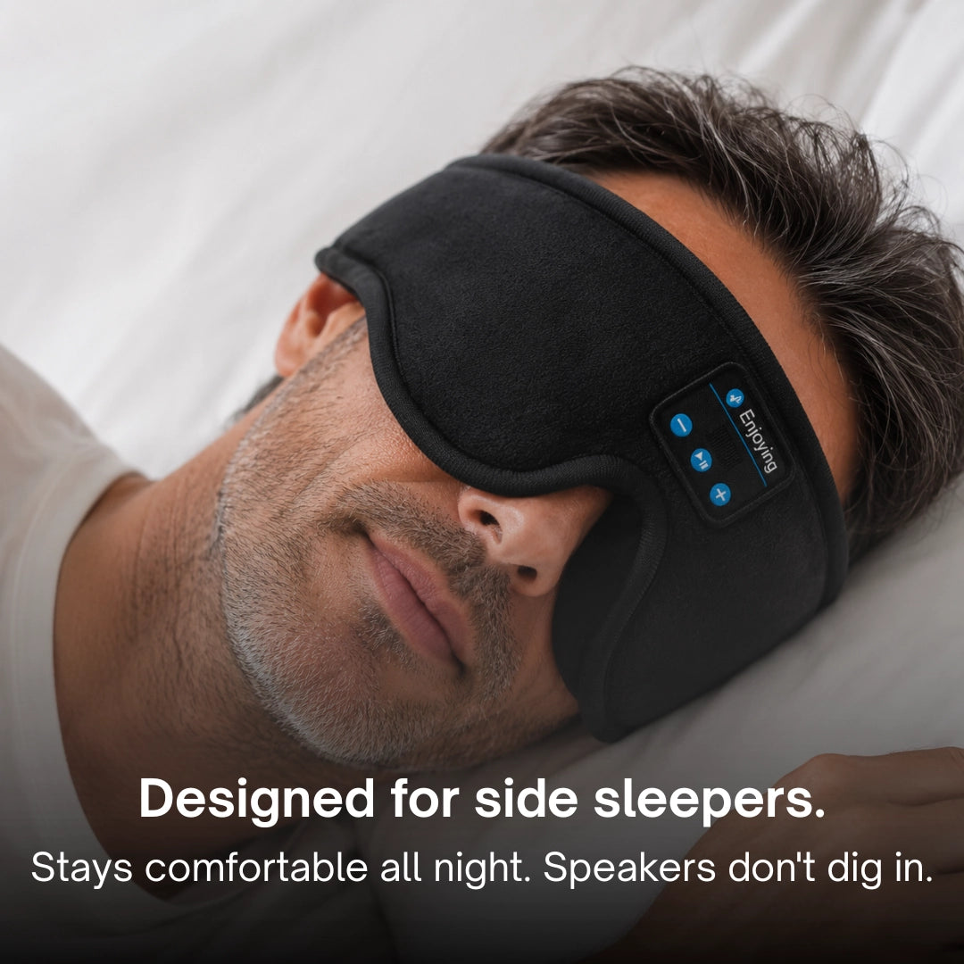 SnoozeSound™ 3D Bluetooth Sleep Mask