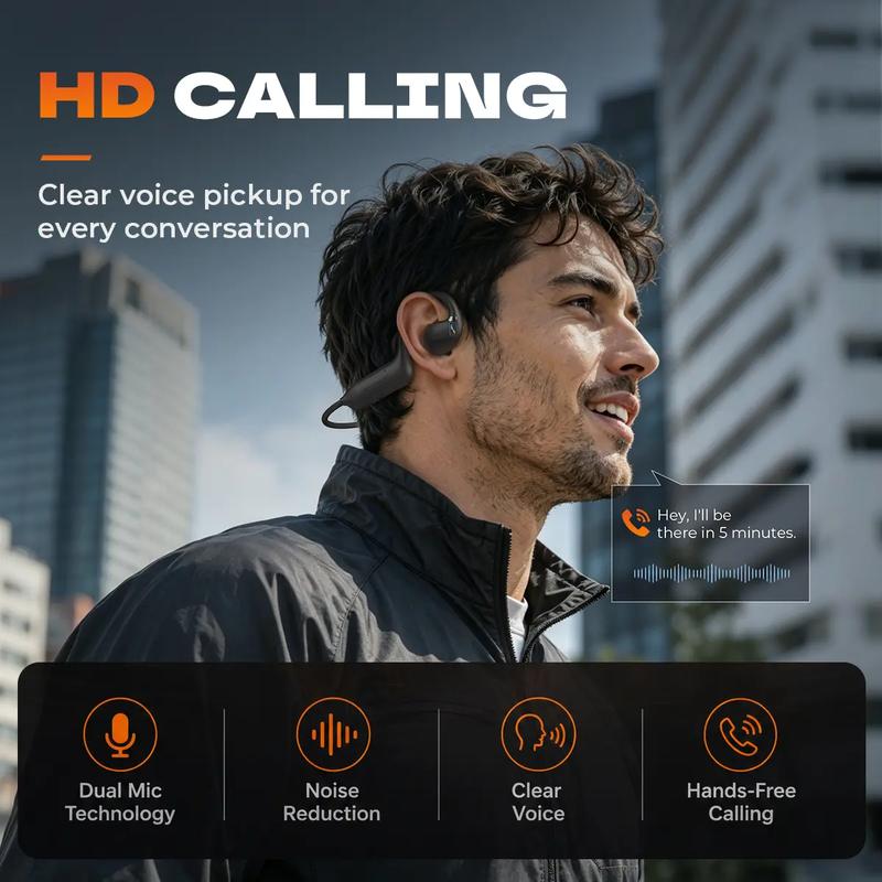 Oreno Vision™ – AI Camera Bone Conduction Headset