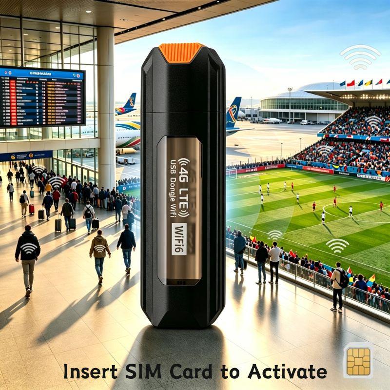 NetFlow™ – 4G LTE USB WiFi Dongle