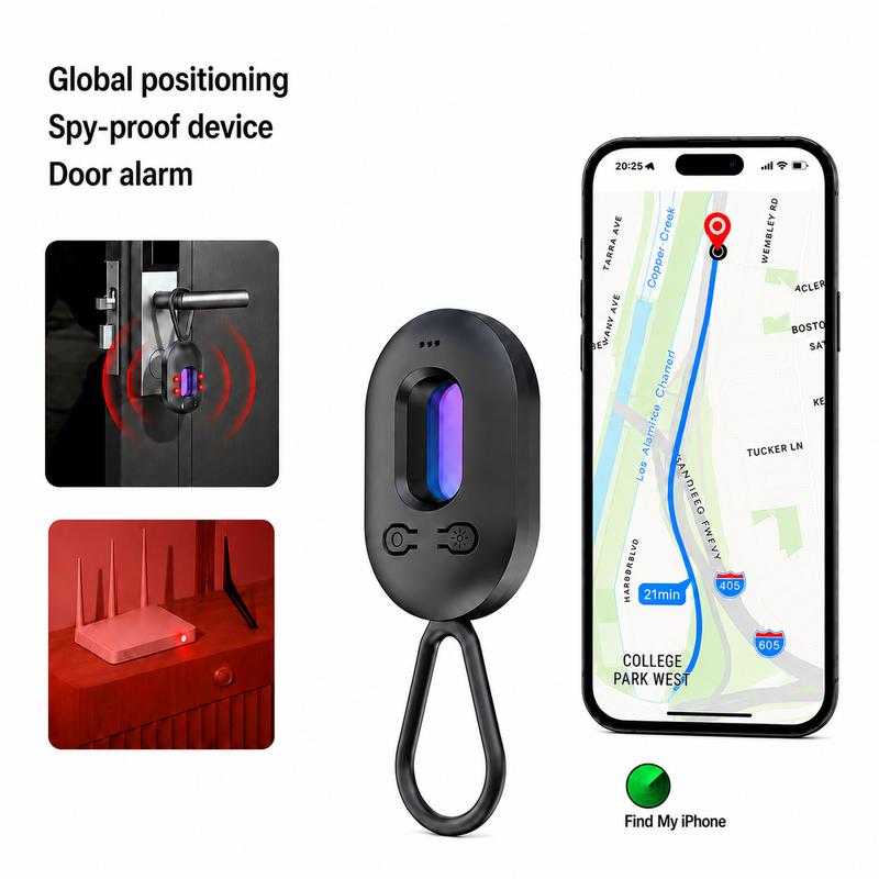 2-in-1™ Infrared Travel Privacy Hidden Camera Detector & Door Alarm
