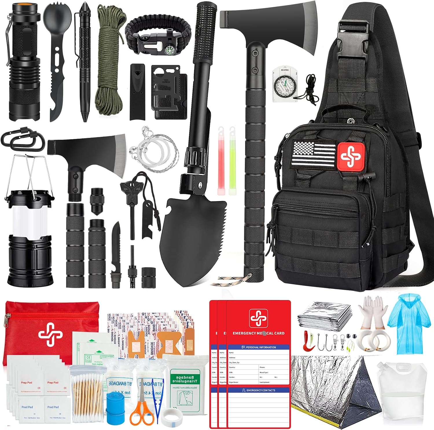 262-in-1 Emergency Survival & First Aid Kit