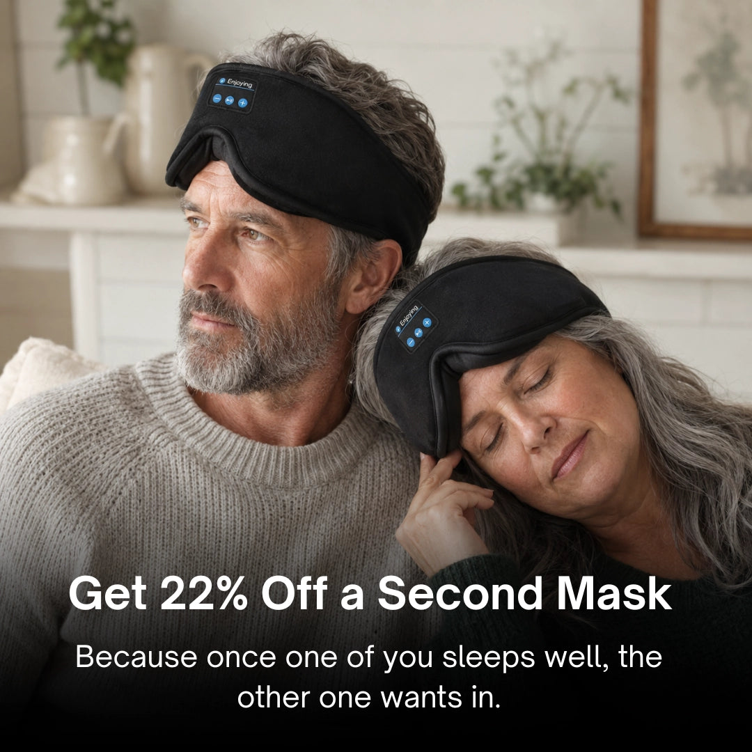 SnoozeSound™ 3D Bluetooth Sleep Mask